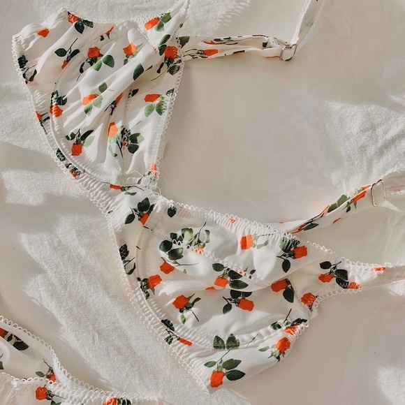 For Love And Lemons Love Song Bra White - Picture 3 of 9